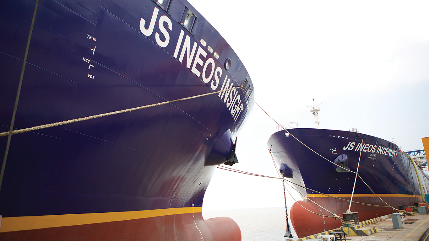 INEOS FÖRST I VÄRLDEN