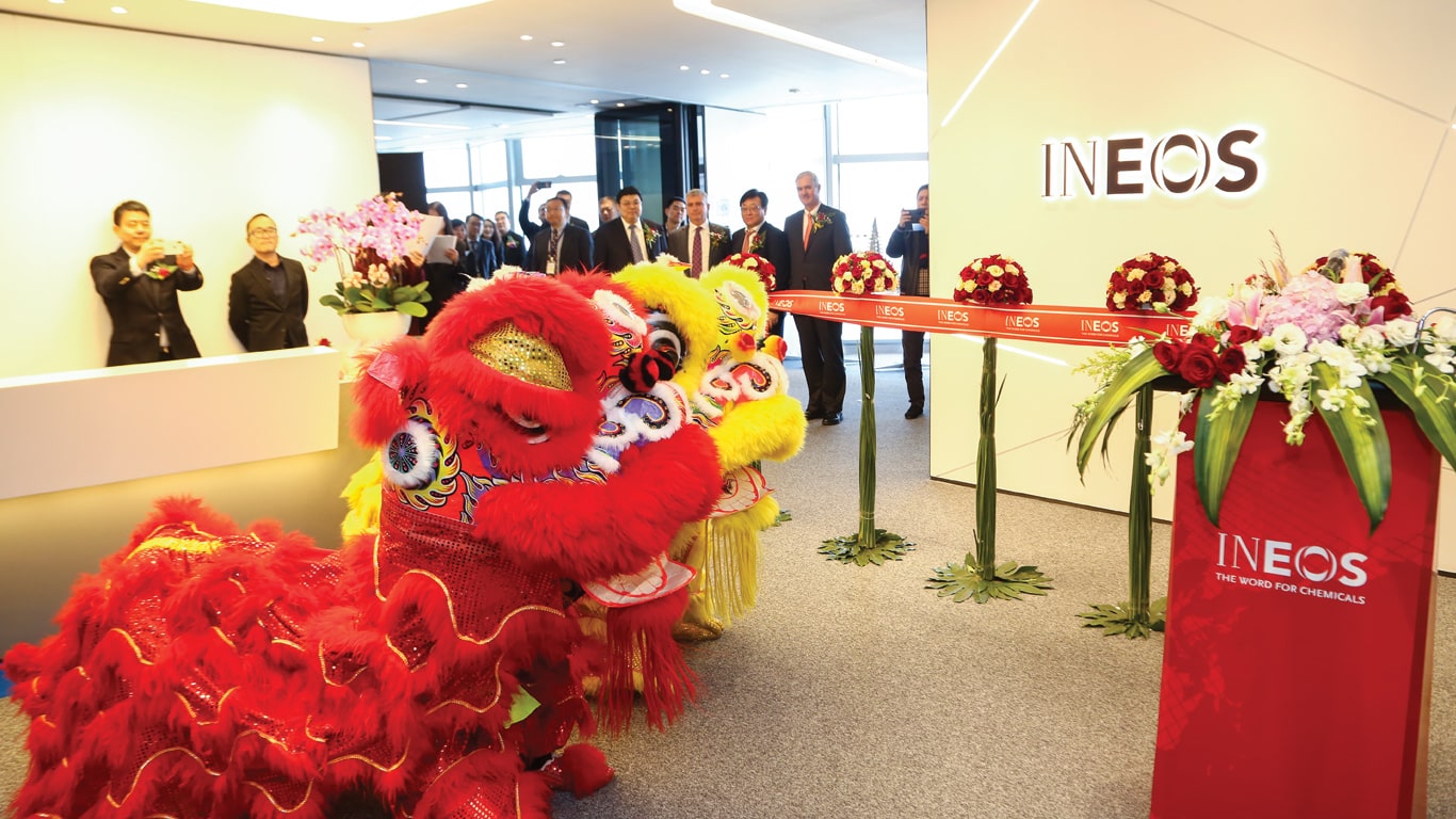 INEOS centralises Shanghai teams