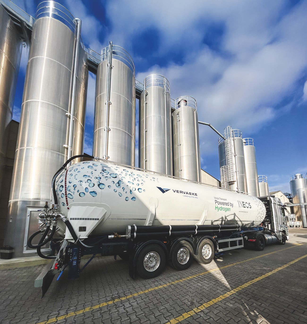 Hydrogen does the heavy lifting